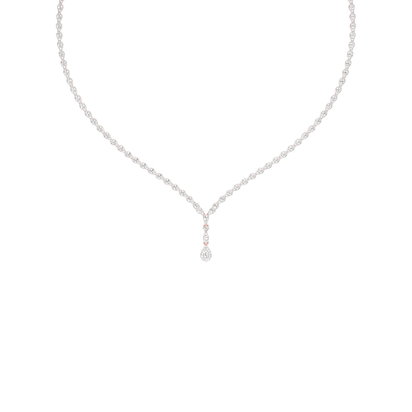 Towards Gravity Diamond Necklace