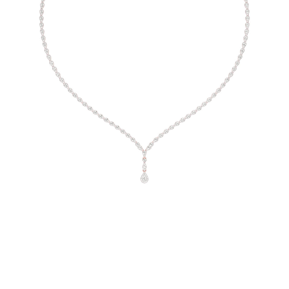 Towards Gravity Diamond Necklace