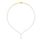 Towards Gravity Diamond Necklace 18 KT / Yellow Gold