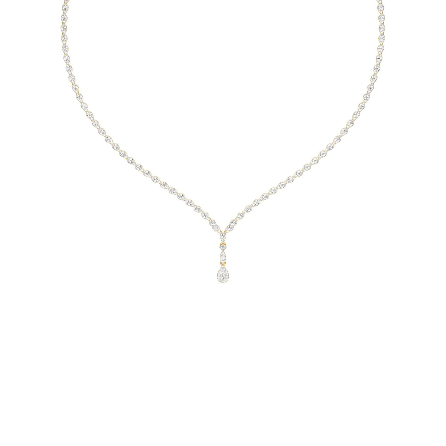 Towards Gravity Diamond Necklace