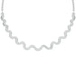 Perpetual Curve Diamond Necklace 18 KT / White Gold