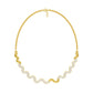 Perpetual Curve Diamond Necklace 18 KT / Yellow Gold