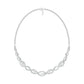 Dawnline Diamond Necklace 18 KT / White Gold