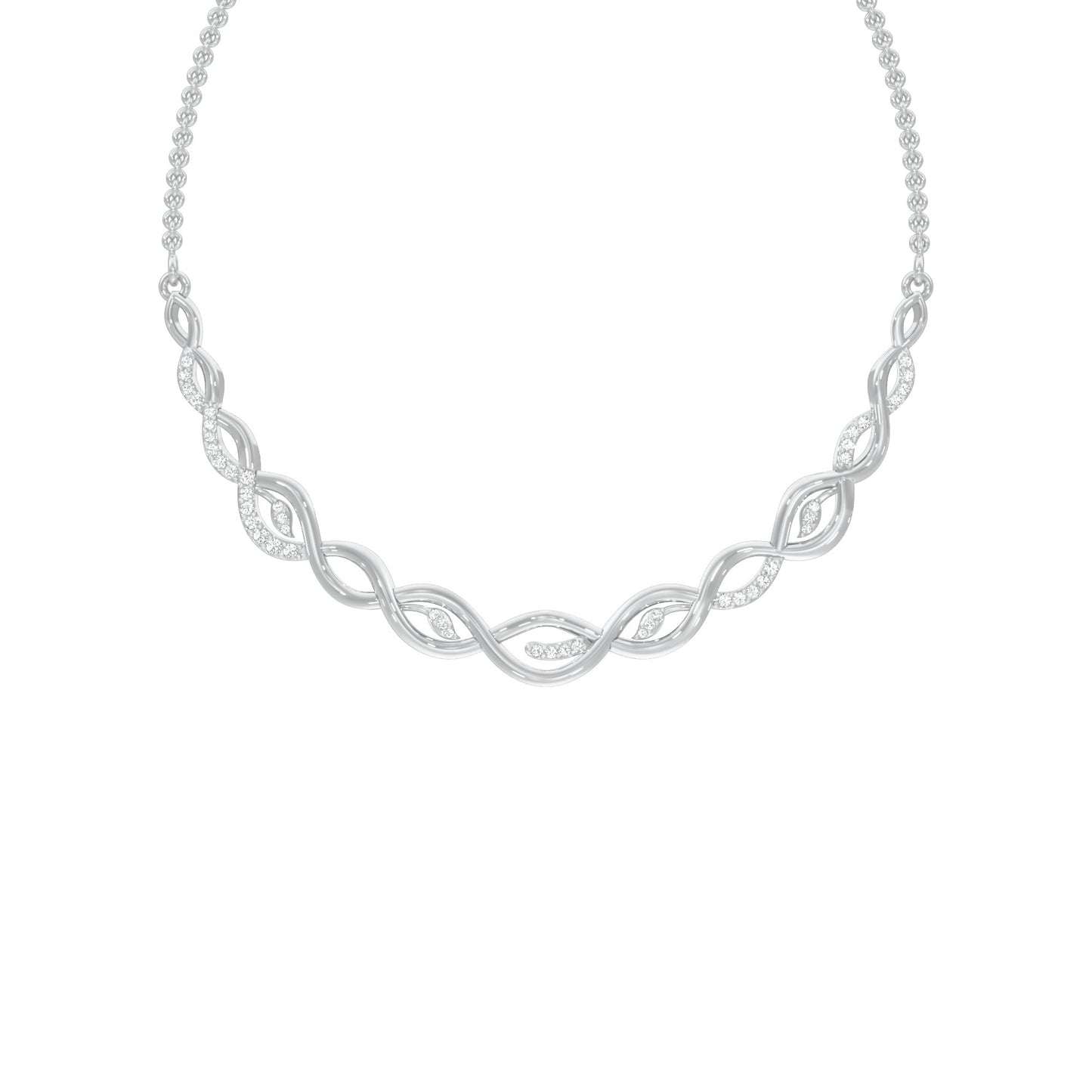 Dawnline Diamond Necklace