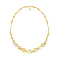 Dawnline Diamond Necklace 18 KT / Yellow Gold