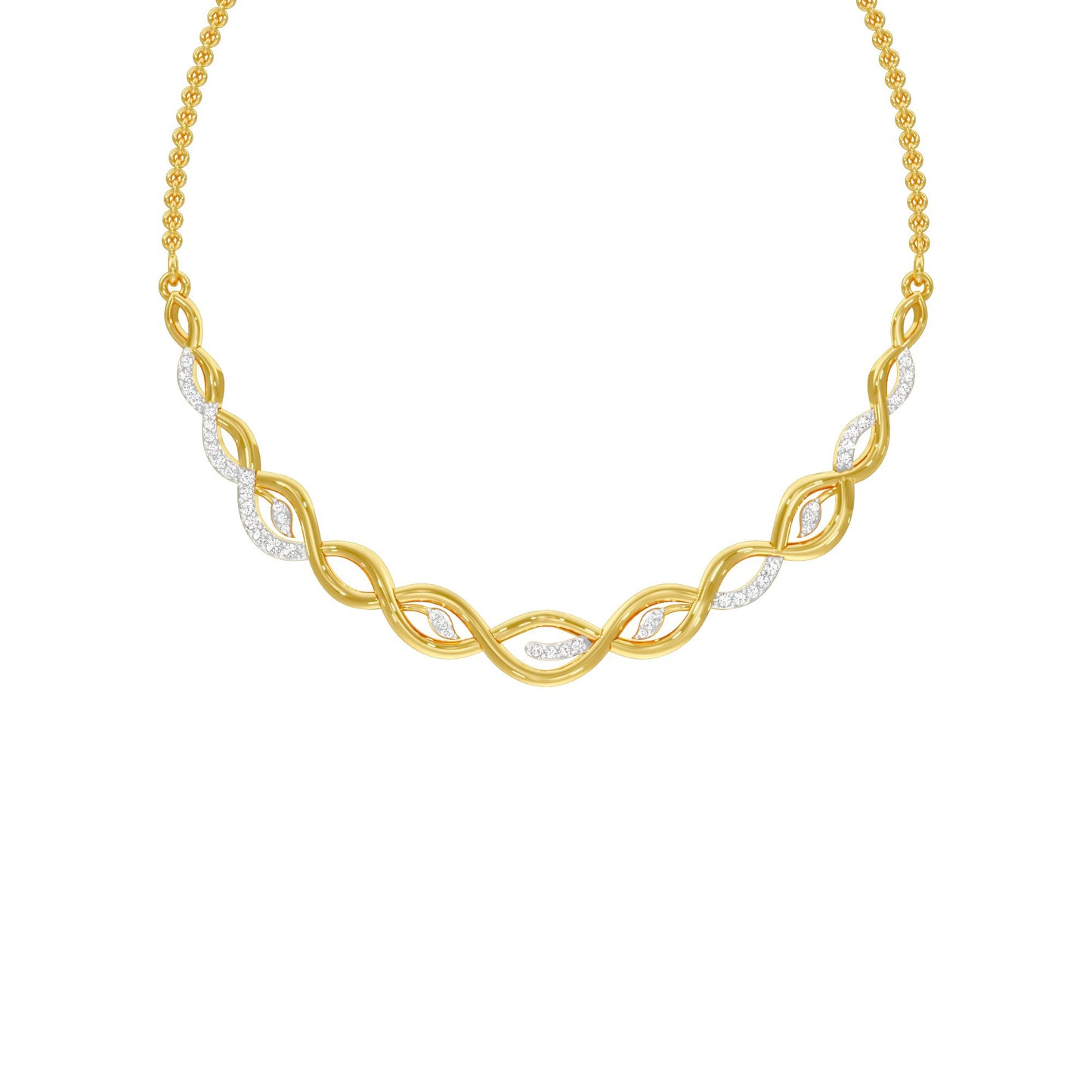 Dawnline Diamond Necklace