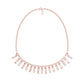 Scattered With Brilliance Diamond Necklace 18 KT / Rose Gold