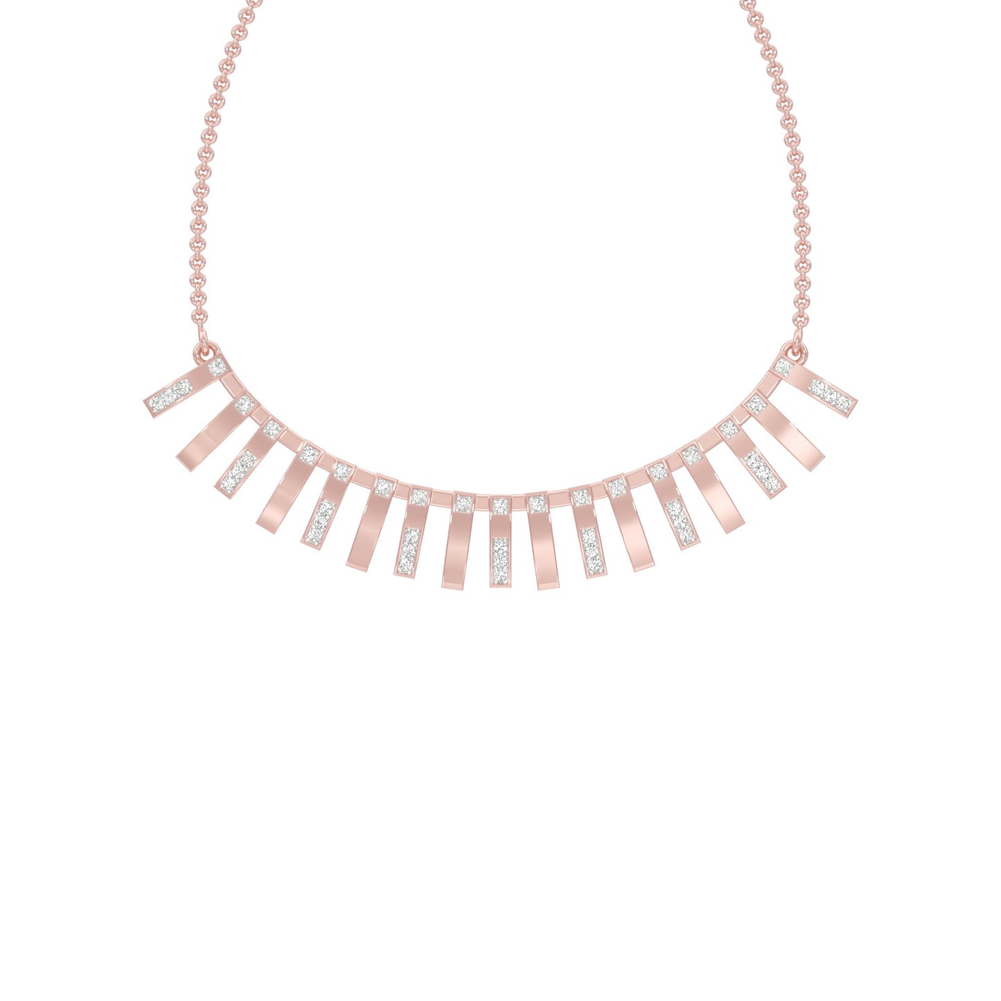 Scattered With Brilliance Diamond Necklace
