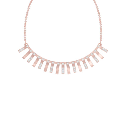 Scattered With Brilliance Diamond Necklace