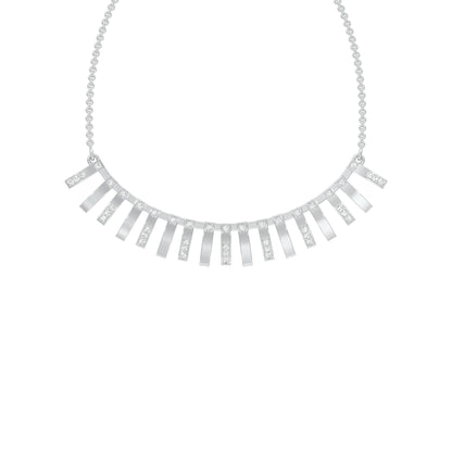 Scattered With Brilliance Diamond Necklace