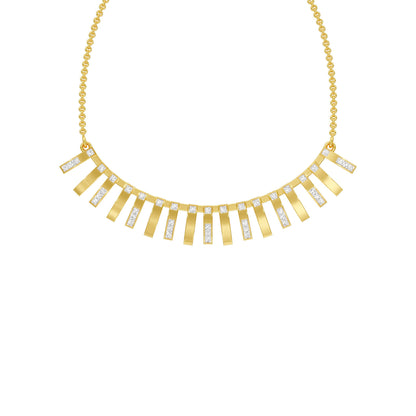 Scattered With Brilliance Diamond Necklace