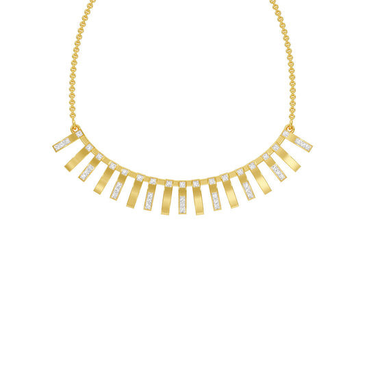 Scattered With Brilliance Diamond Necklace