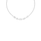 Asymmetrical Facets Diamond Necklace