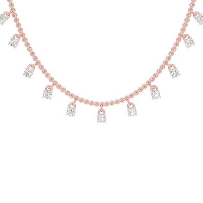 Lineage of Luxe Diamond Necklace 18 KT / Rose Gold