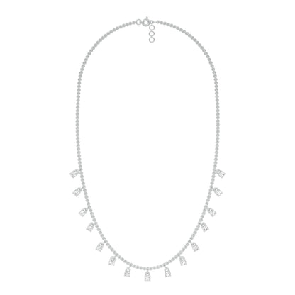 Lineage of Luxe Diamond Necklace 18 KT / White Gold