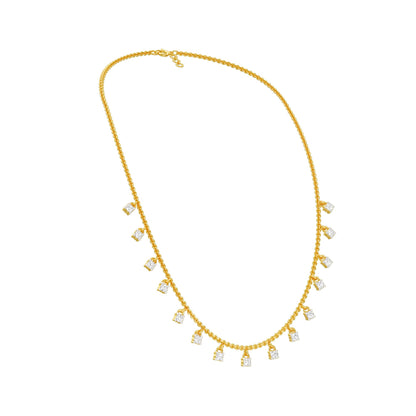 Lineage of Luxe Diamond Necklace 18 KT / Yellow Gold
