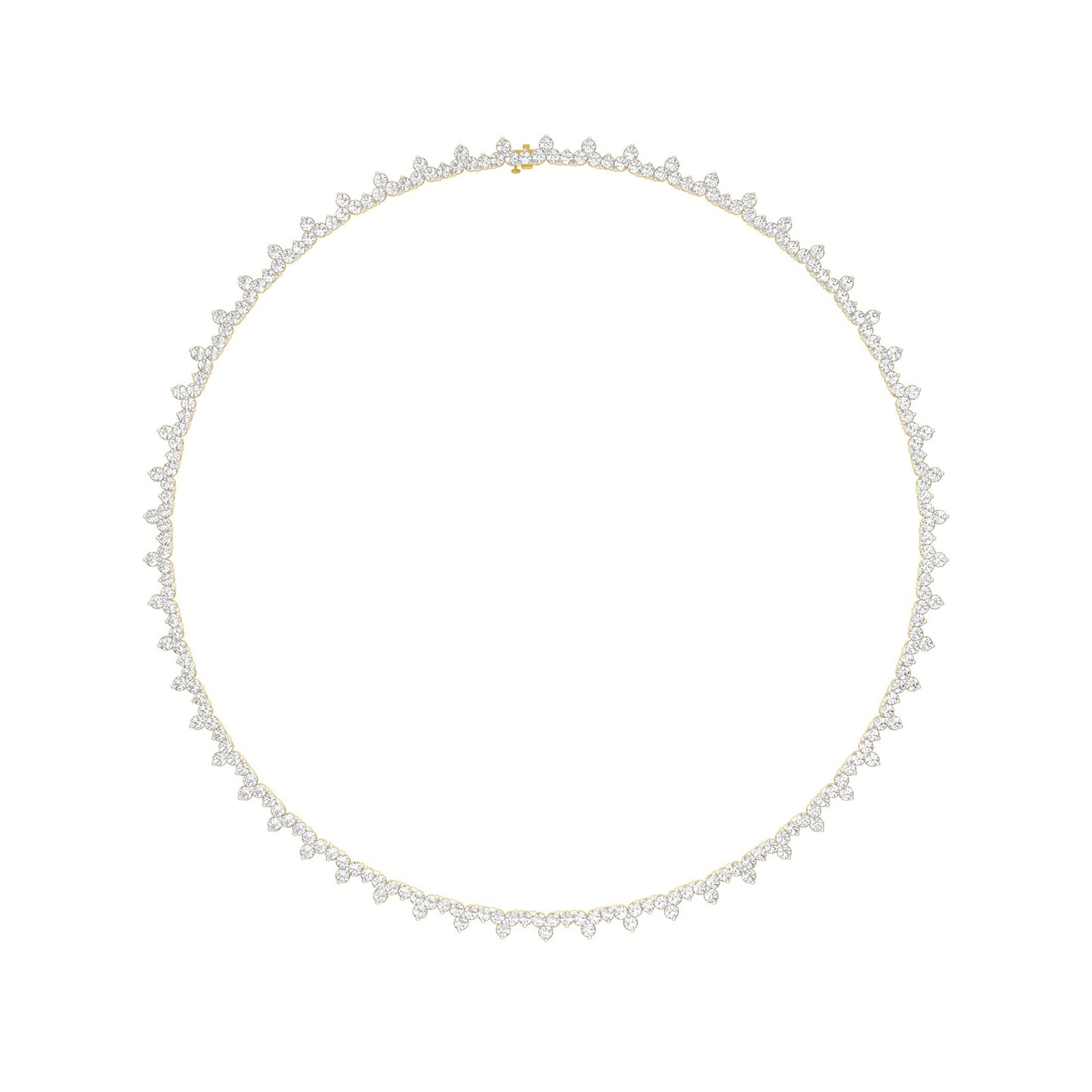 Forever Line Diamond Necklace