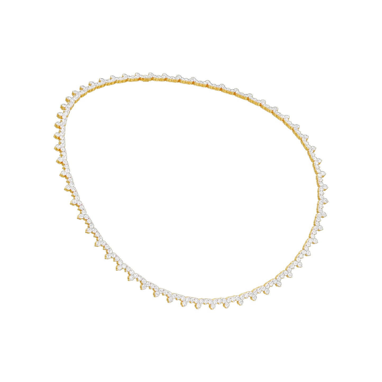 Forever Line Diamond Necklace