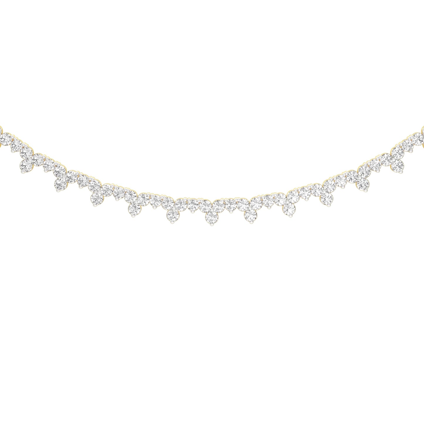 Forever Line Diamond Necklace