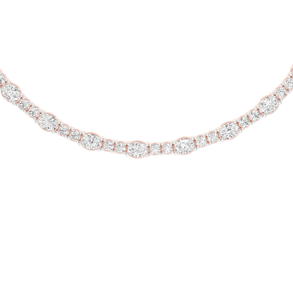 Celestial Motion Diamond Necklace