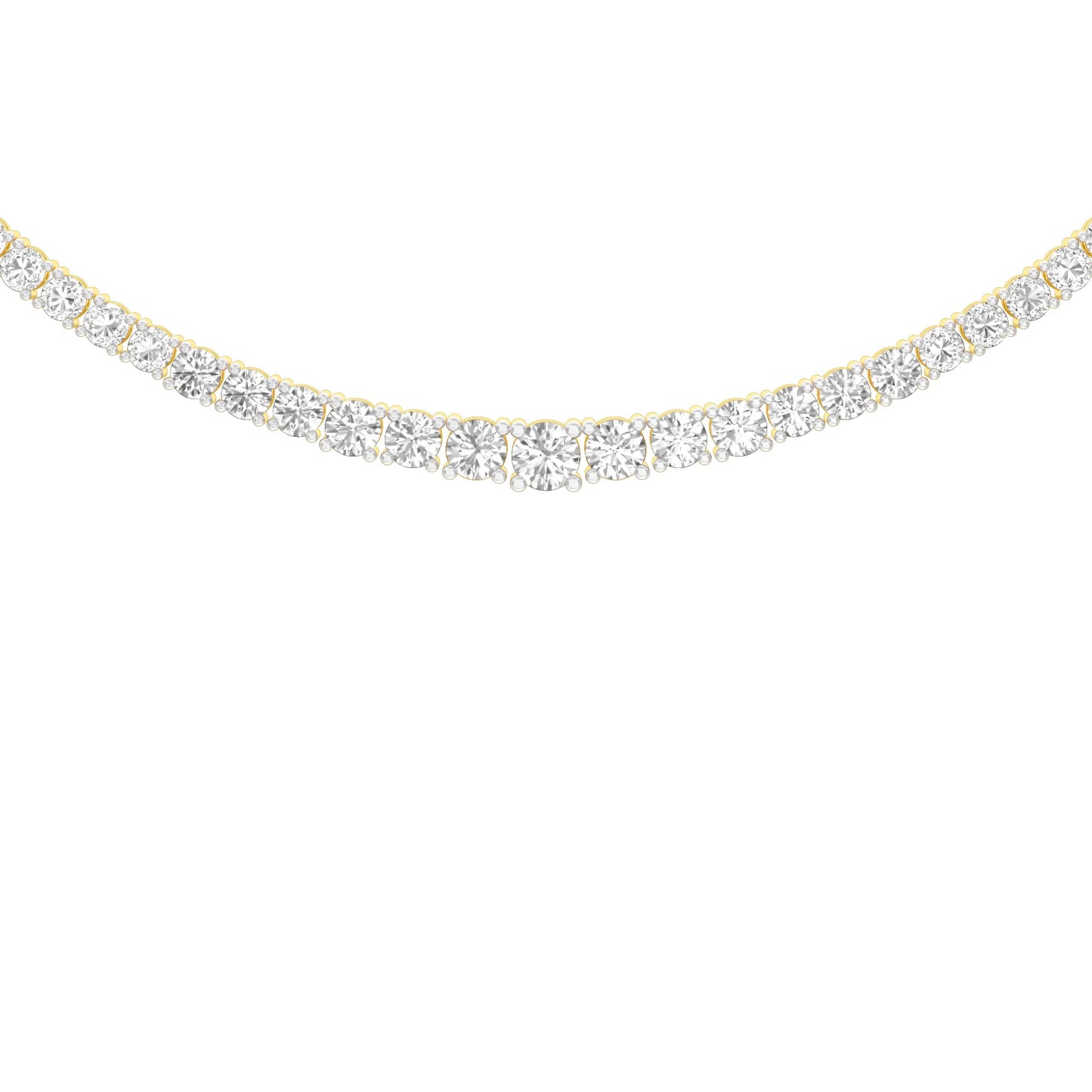 Continuum Diamond Necklace