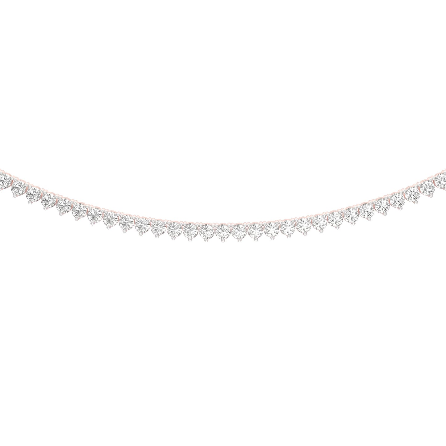 Twilight Line Diamond Necklace