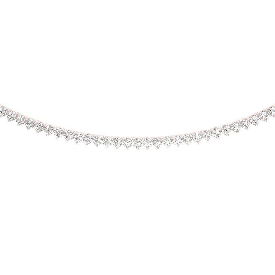 Twilight Line Diamond Necklace