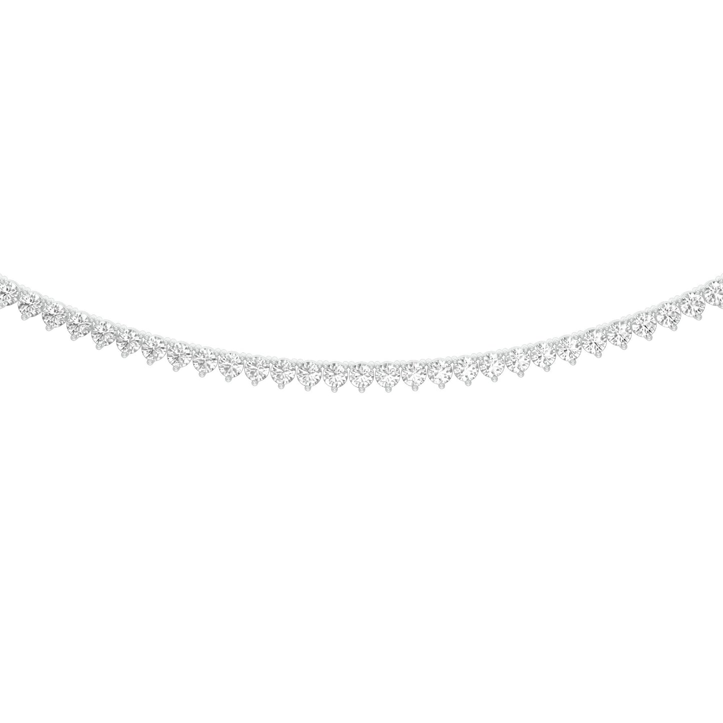 Twilight Line Diamond Necklace