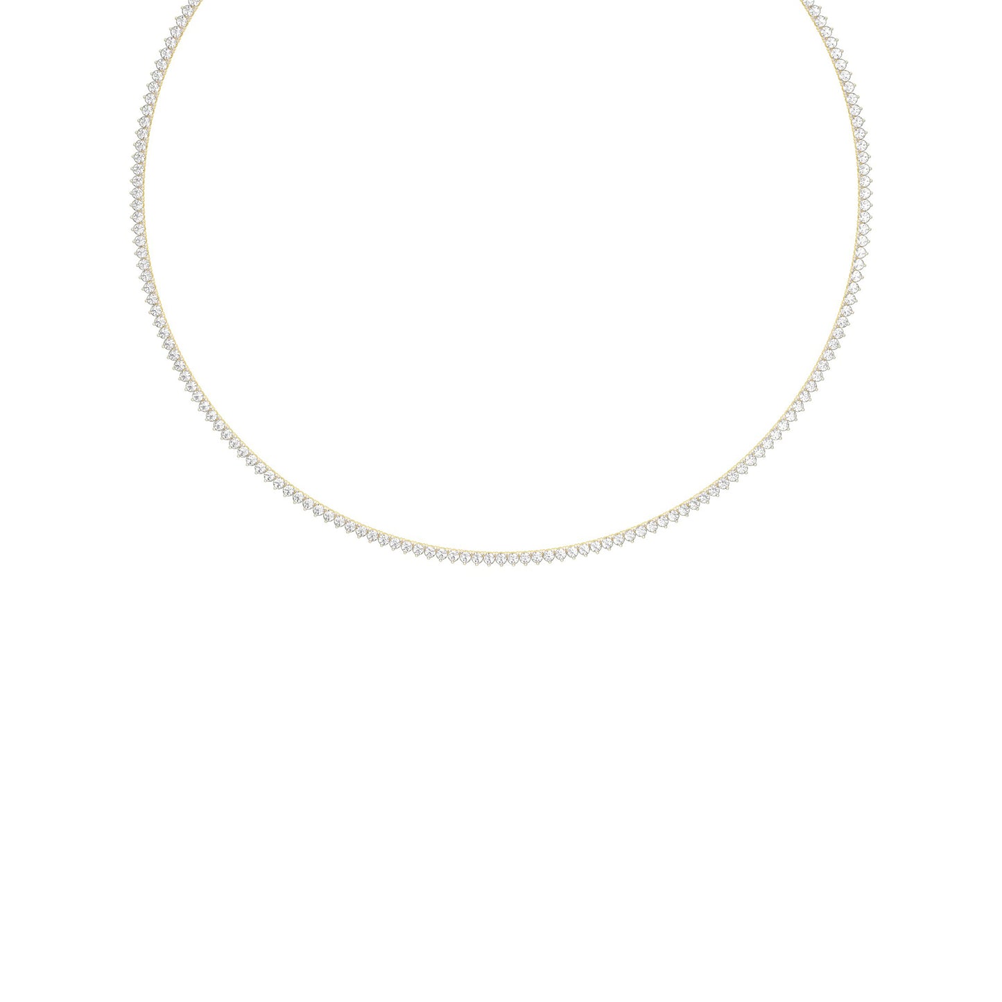 Twilight Line Diamond Necklace