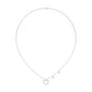 Heartline Diamond Necklace 18 KT / White Gold