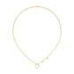 Heartline Diamond Necklace 18 KT / Yellow Gold
