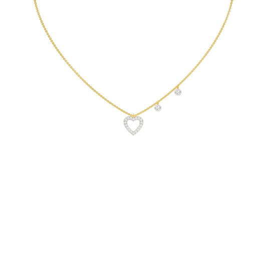 Heartline Diamond Necklace