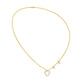 Heartline Diamond Necklace 18 KT / Yellow Gold