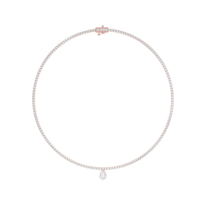 Closing Note of Brilliance Diamond Necklace