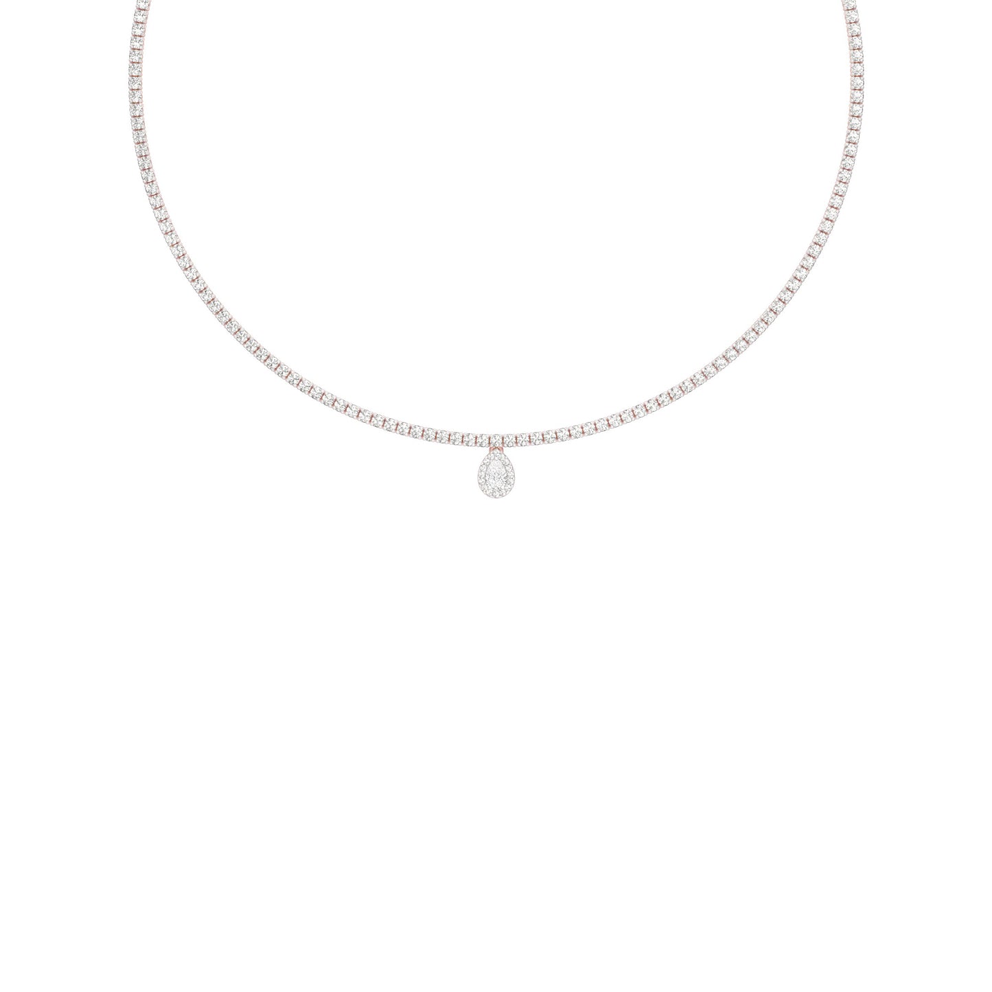 Closing Note of Brilliance Diamond Necklace