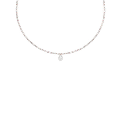 Closing Note of Brilliance Diamond Necklace
