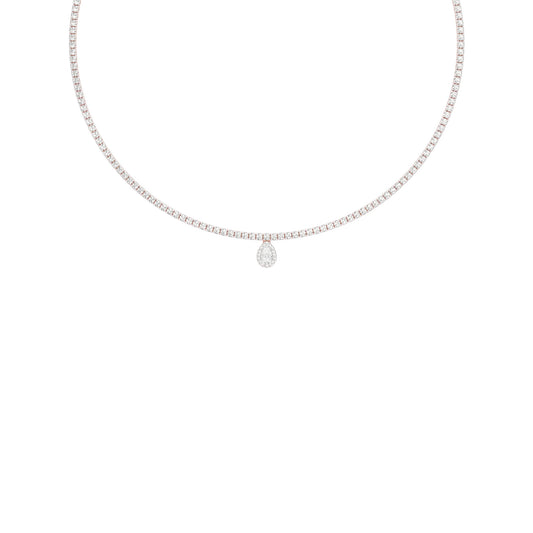 Closing Note of Brilliance Diamond Necklace