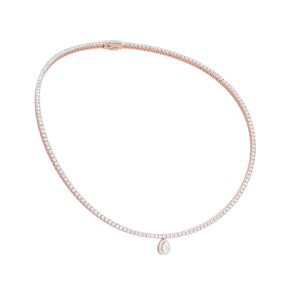 Closing Note of Brilliance Diamond Necklace