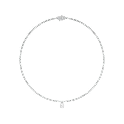 Closing Note of Brilliance Diamond Necklace