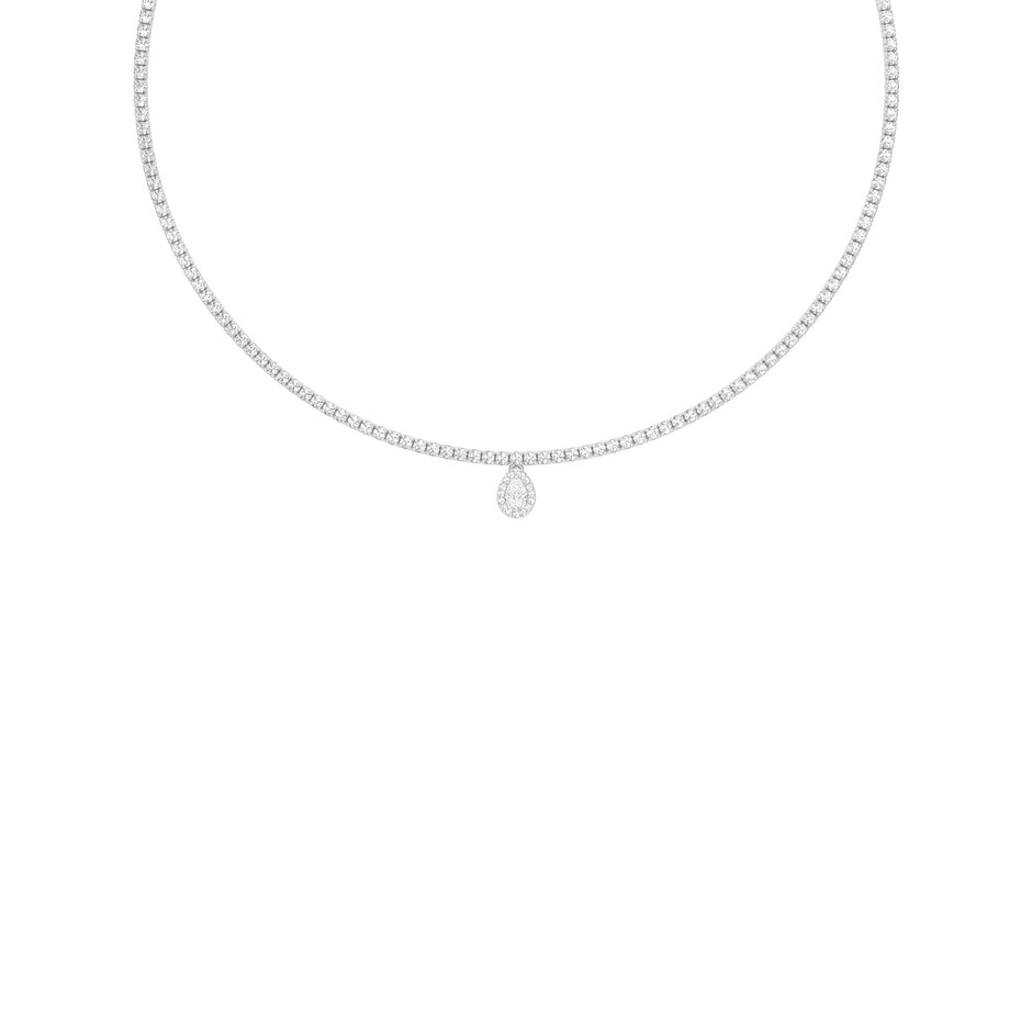 Closing Note of Brilliance Diamond Necklace