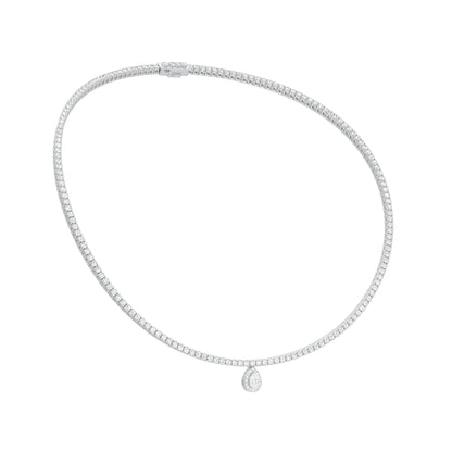 Closing Note of Brilliance Diamond Necklace