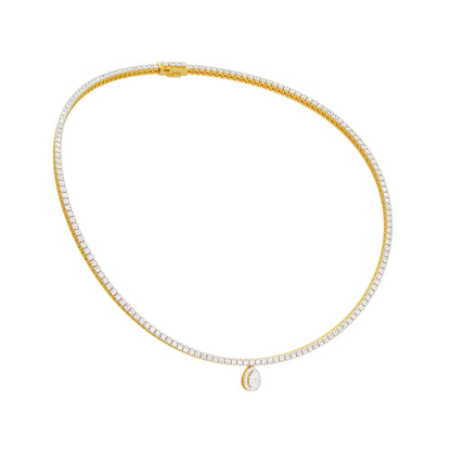 Closing Note of Brilliance Diamond Necklace