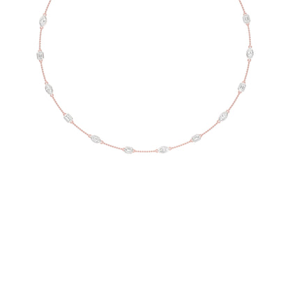 Patterned Radiance Diamond Necklace