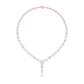 Luxe Epilogue Y Diamond Necklace 18 KT / Rose Gold