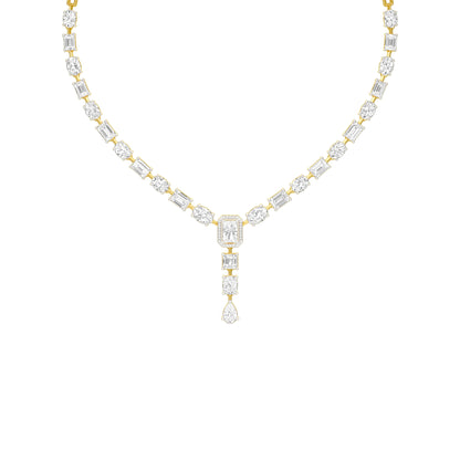 Luxe Epilogue Y Diamond Necklace