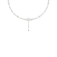 Descending Silhouette Diamond Necklace
