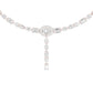 Descending Silhouette Diamond Necklace