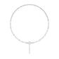Descending Silhouette Diamond Necklace
