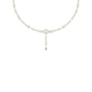Descending Silhouette Diamond Necklace