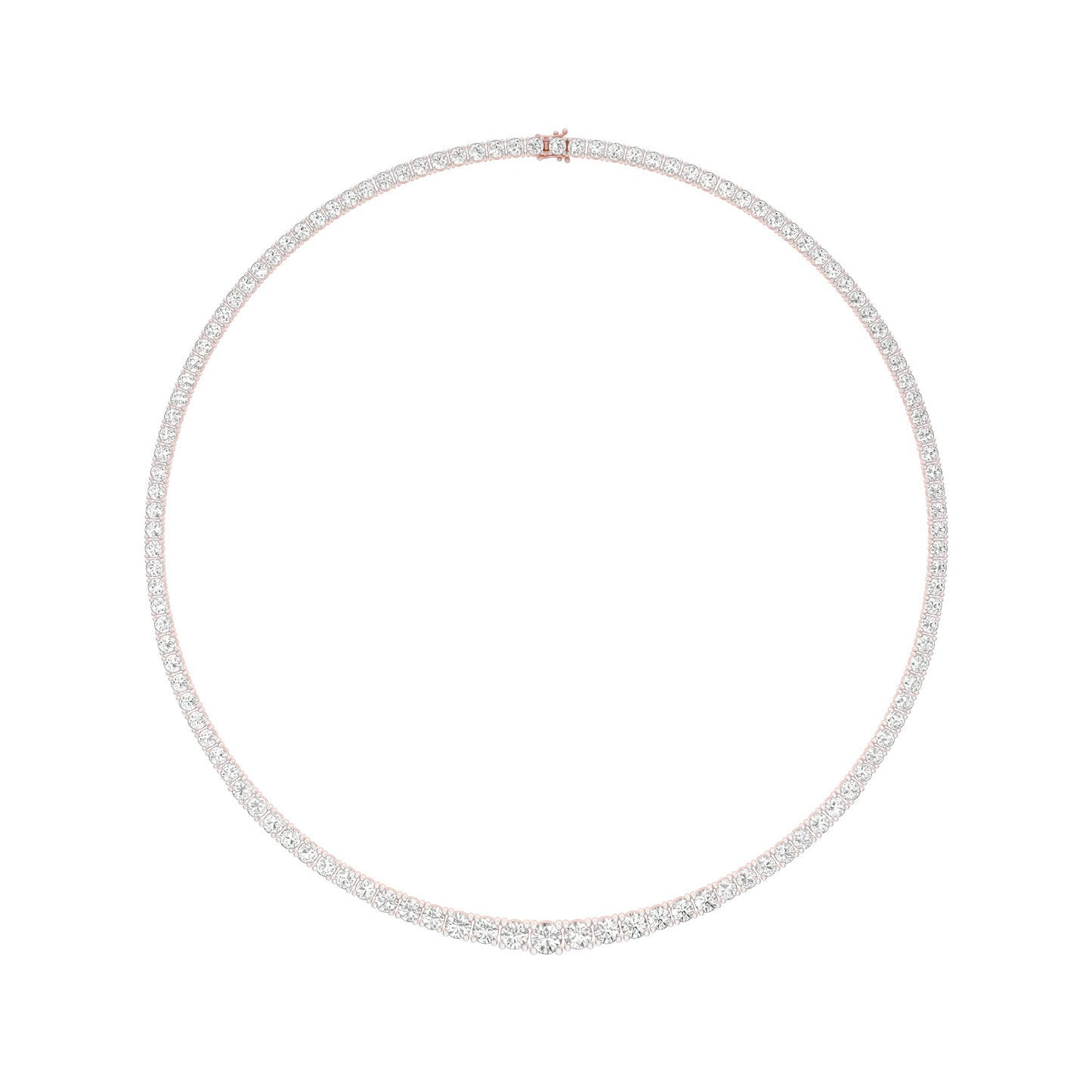 Soft Accent Diamond Necklace